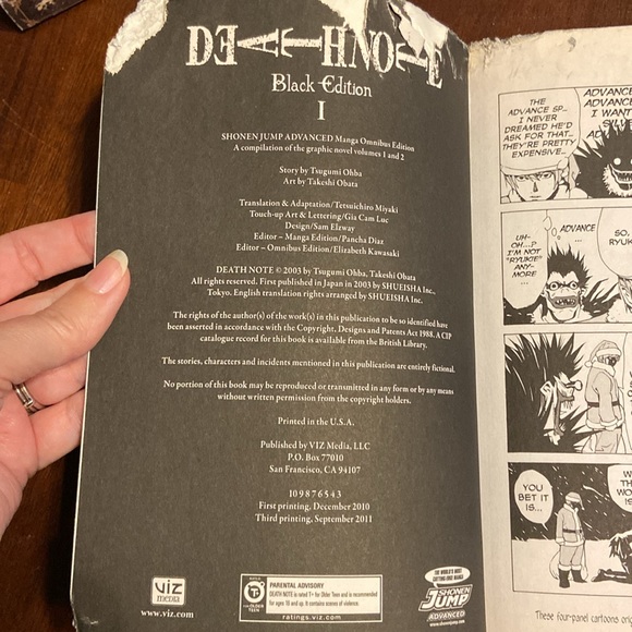 Death Note Black Edition vol 1 & 2 - Picture 8 of 9
